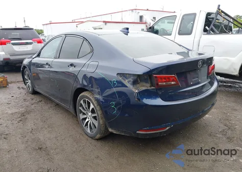 2015 Acura Tlx z USA, uszkodzony, nr VIN 19UUB1F35FA019392
